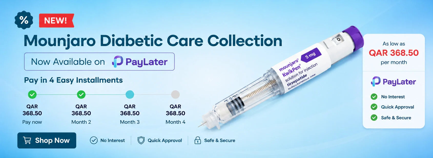 tirzepatide qatar Mounjaro Kwikpen 2.5Mg/0.6Ml Pre-Filled Pen 1'S (4 Doses/Pen) Bahrain has authorised the