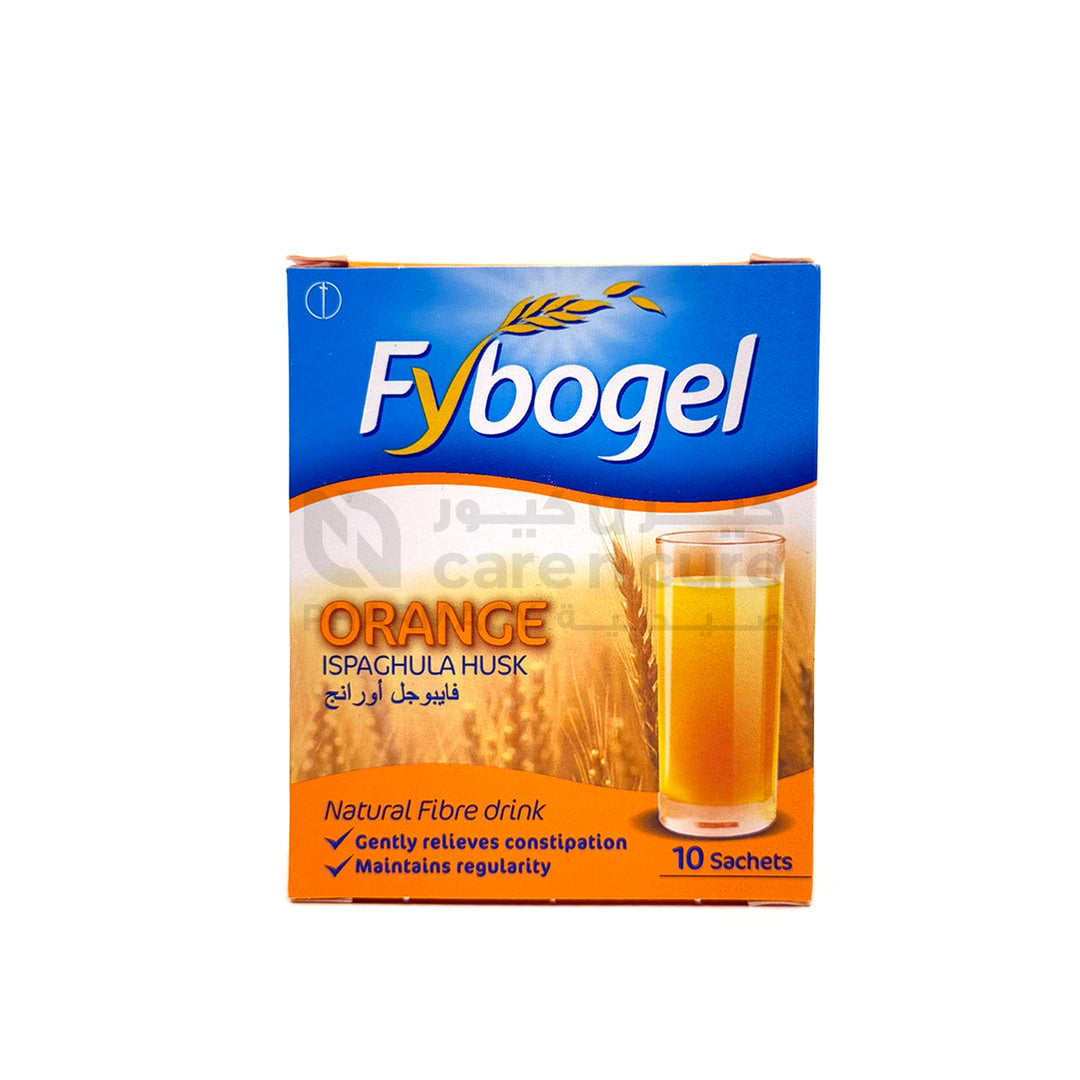Fybogel Orange Sachets 10 Pieces