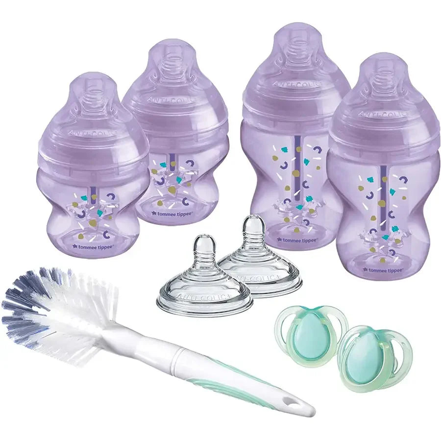 Buy Tommee Tippee Advanced Anti-Colic Starter Bottle Kit Purple