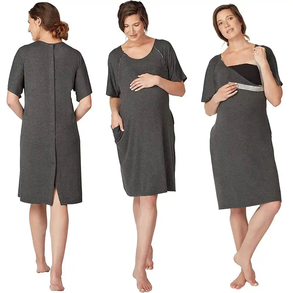 Frida Mom - Delivery And Nursing Gown