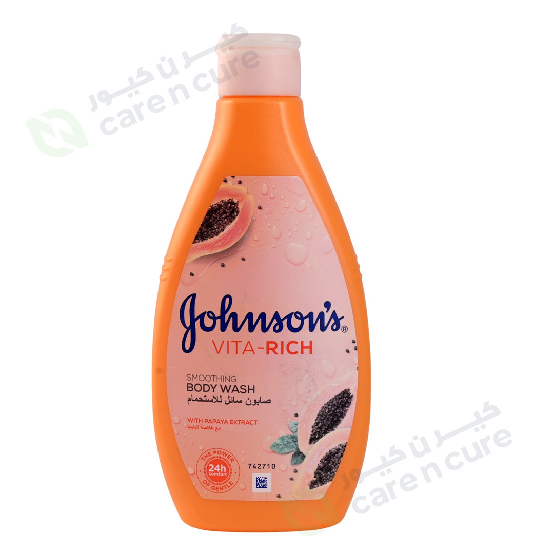 Johnson's Vita-Rich Smooth Papaya Body Wash 250 ml