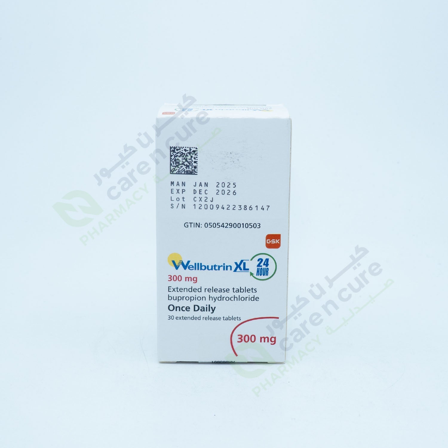 Wellbutrin Xl 300 Mg 30 Pieces Tab (Original Prescription Is Mandatory