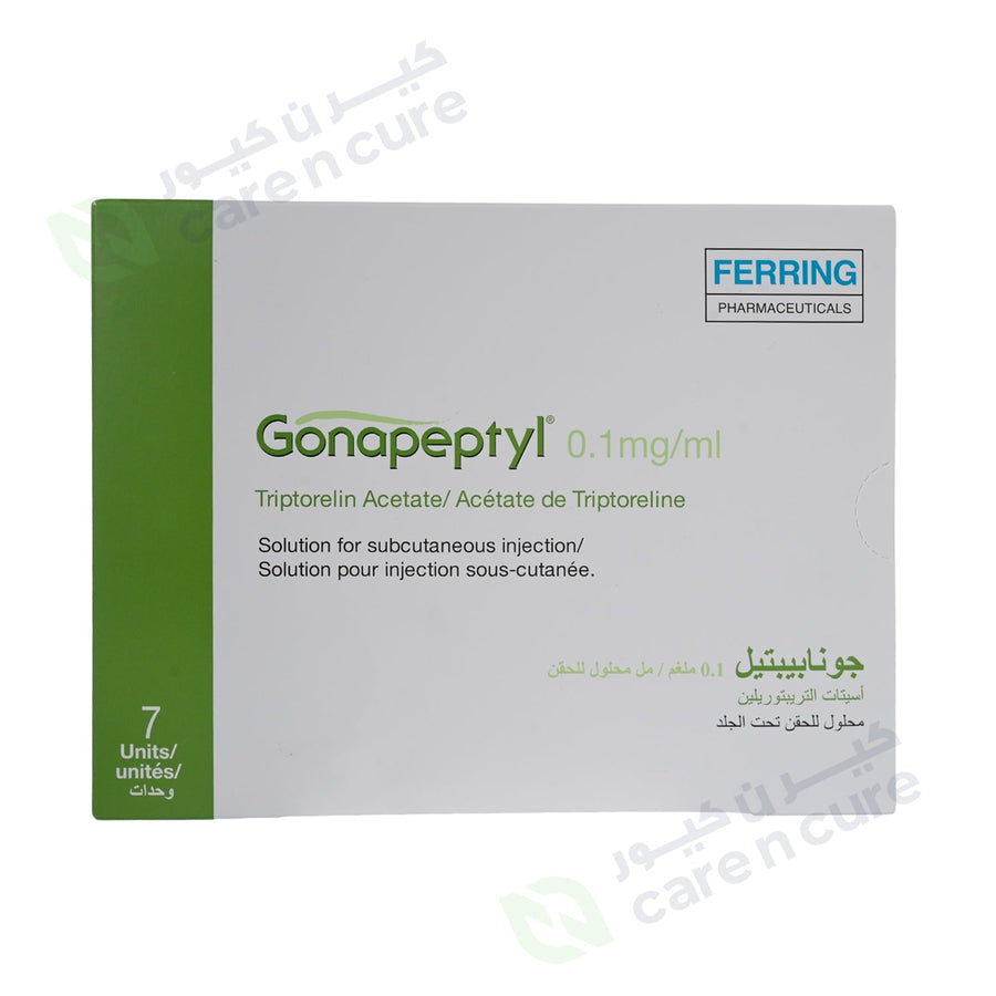 Gonapeptyl Solution Injection 0.1Mg Syringe 7 X 1 ml