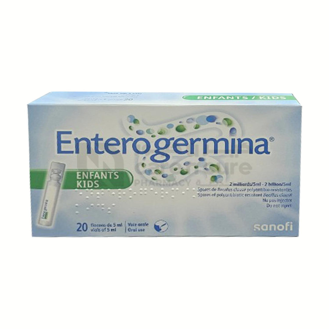 Enterogermina Infant/Kid Oral Suspension Vial 5mlX20