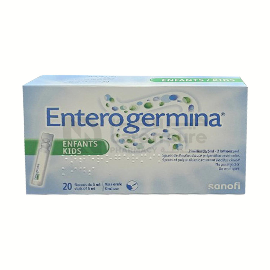 Enterogermina Infant/Kid Oral Suspension Vial 5mlX20