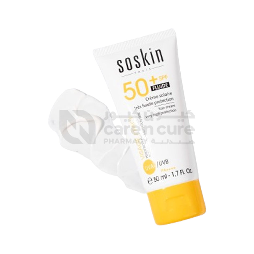Soskin Sun Protection Fluid SPF50+ 50 ml