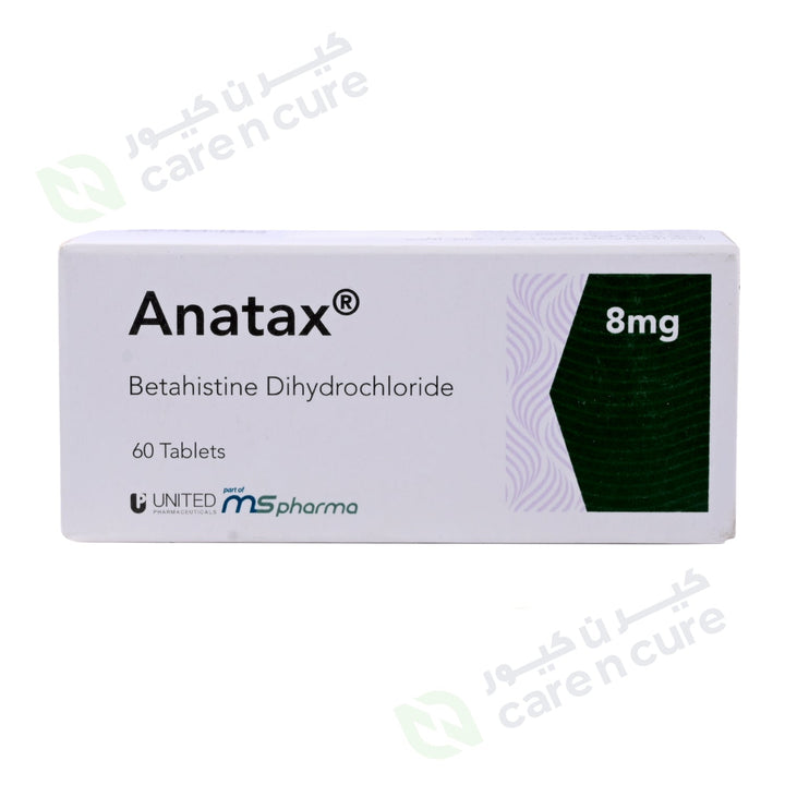 Anatax 8 mg Tablet 60 Pieces