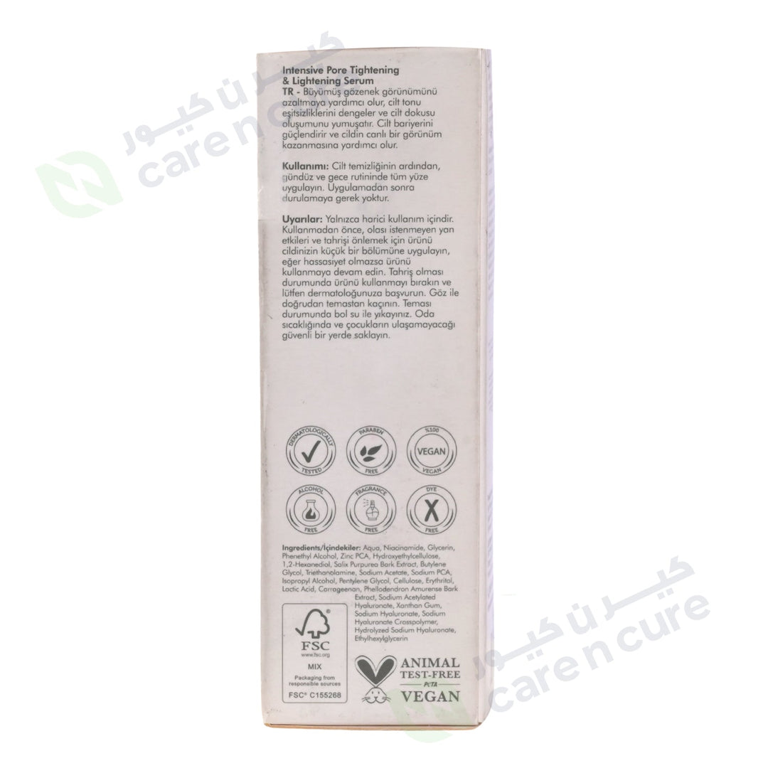 The Purest Intensive Pore Tighet  &Lighten Serum 30ml