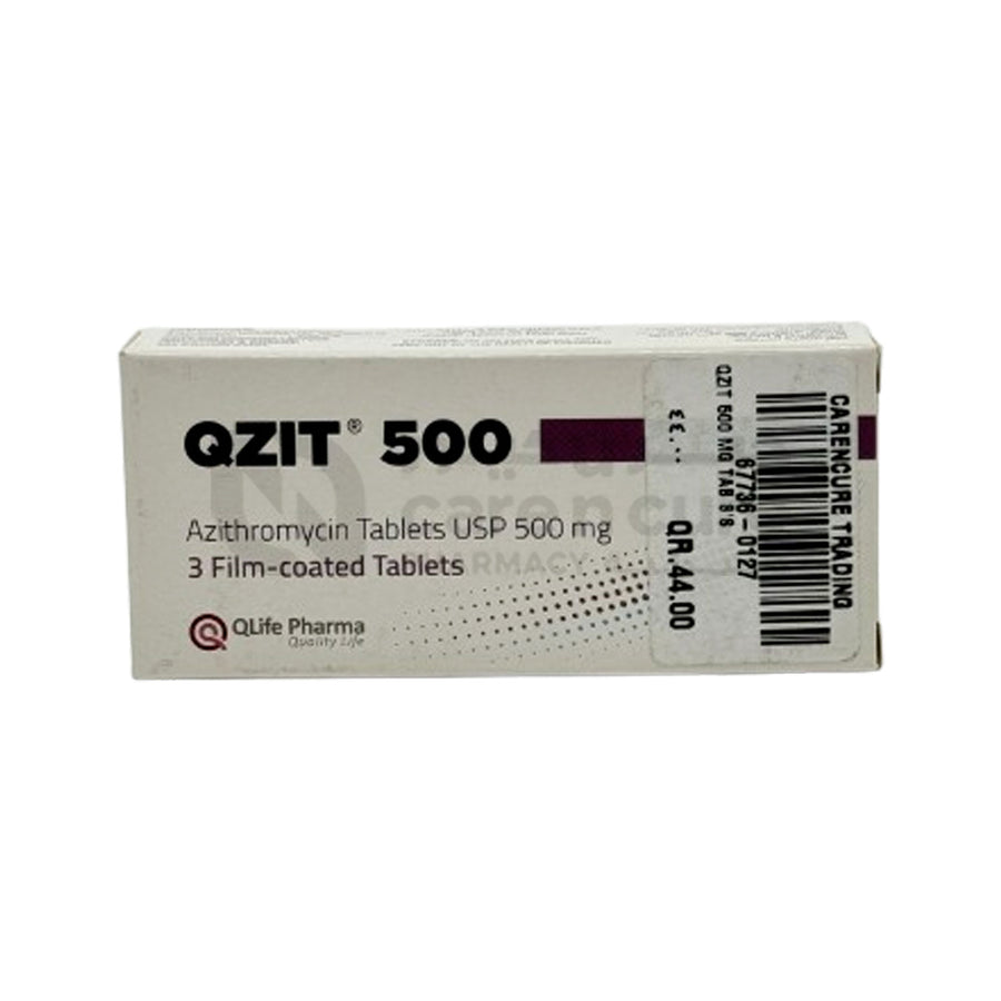 Qzit 500 Mg Tab 6'S (Original Prescription Is Mandatory Upon Delivery)