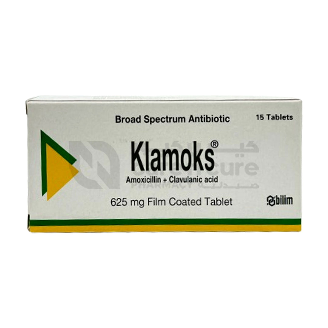Klamoks 625mg Tab 15 Pieces