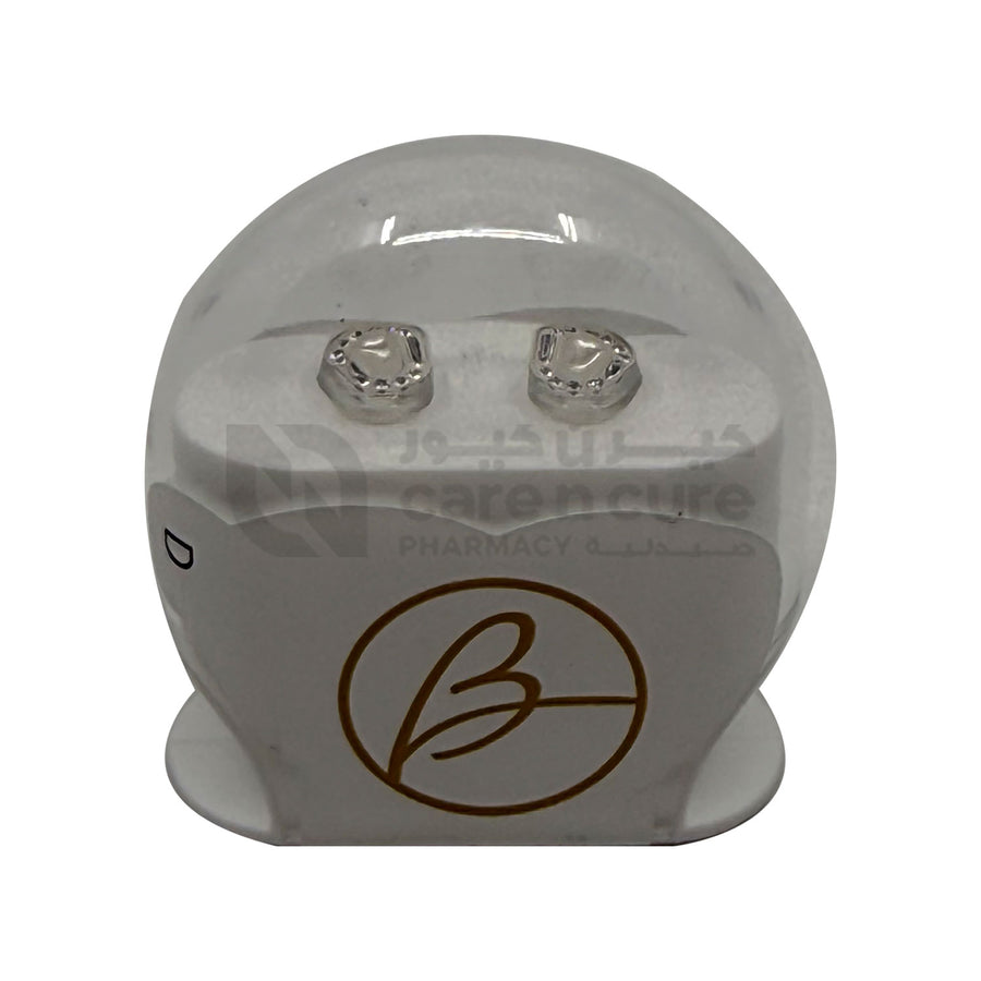 Blomdahl Mp Brilli Halo Pearl 6 mm, White