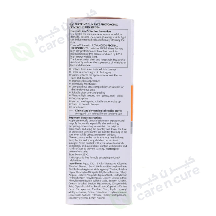 Eucerin Sun Fluid Photo Ageing Control 50 ml