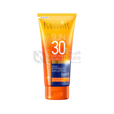 Eveline Amazing Oils Highly Water-Resistant Sun Lotion Spf30 200 ml