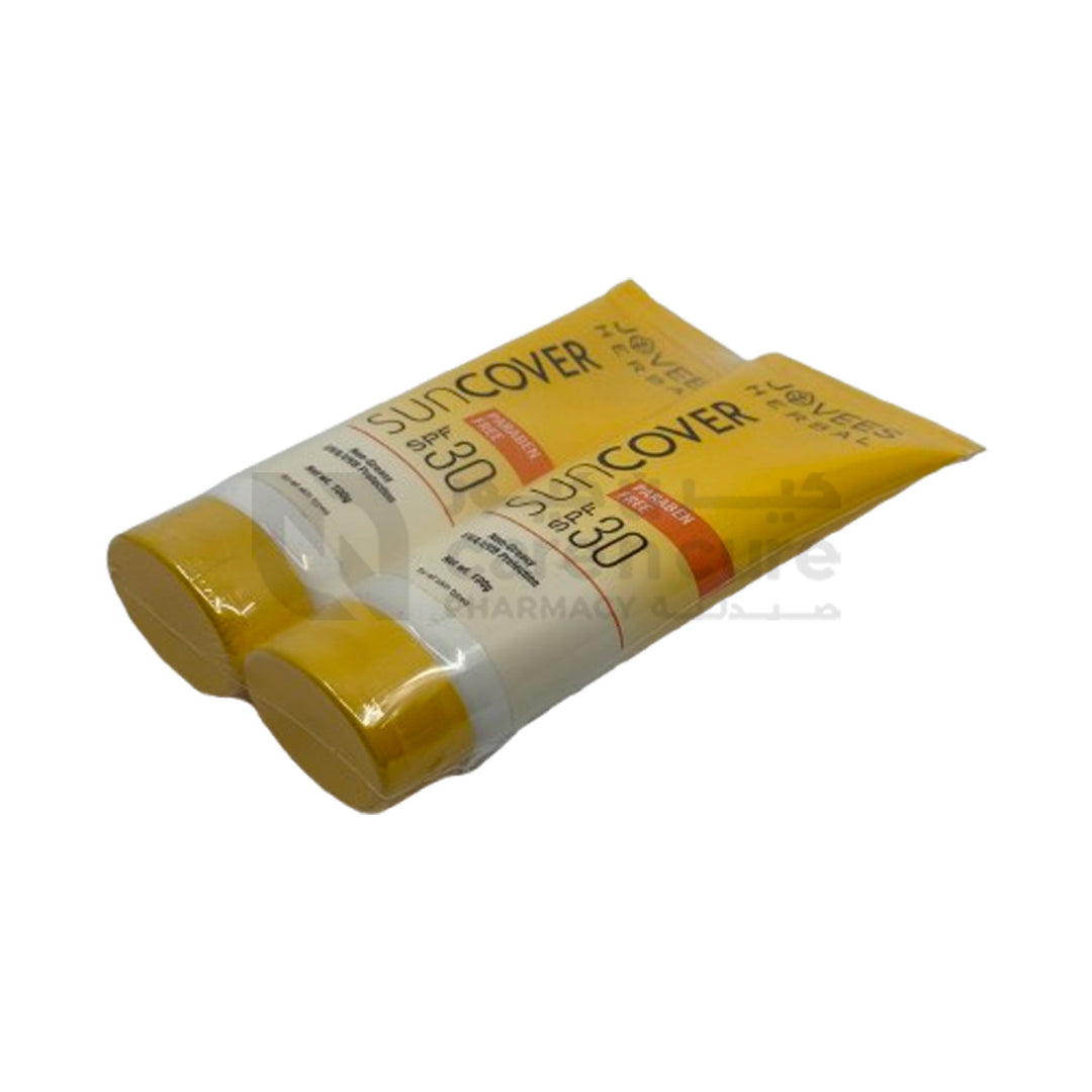 عرض جويز غطاء الشمس خشب الصندل SPF 30 100 جرام 2 قطع