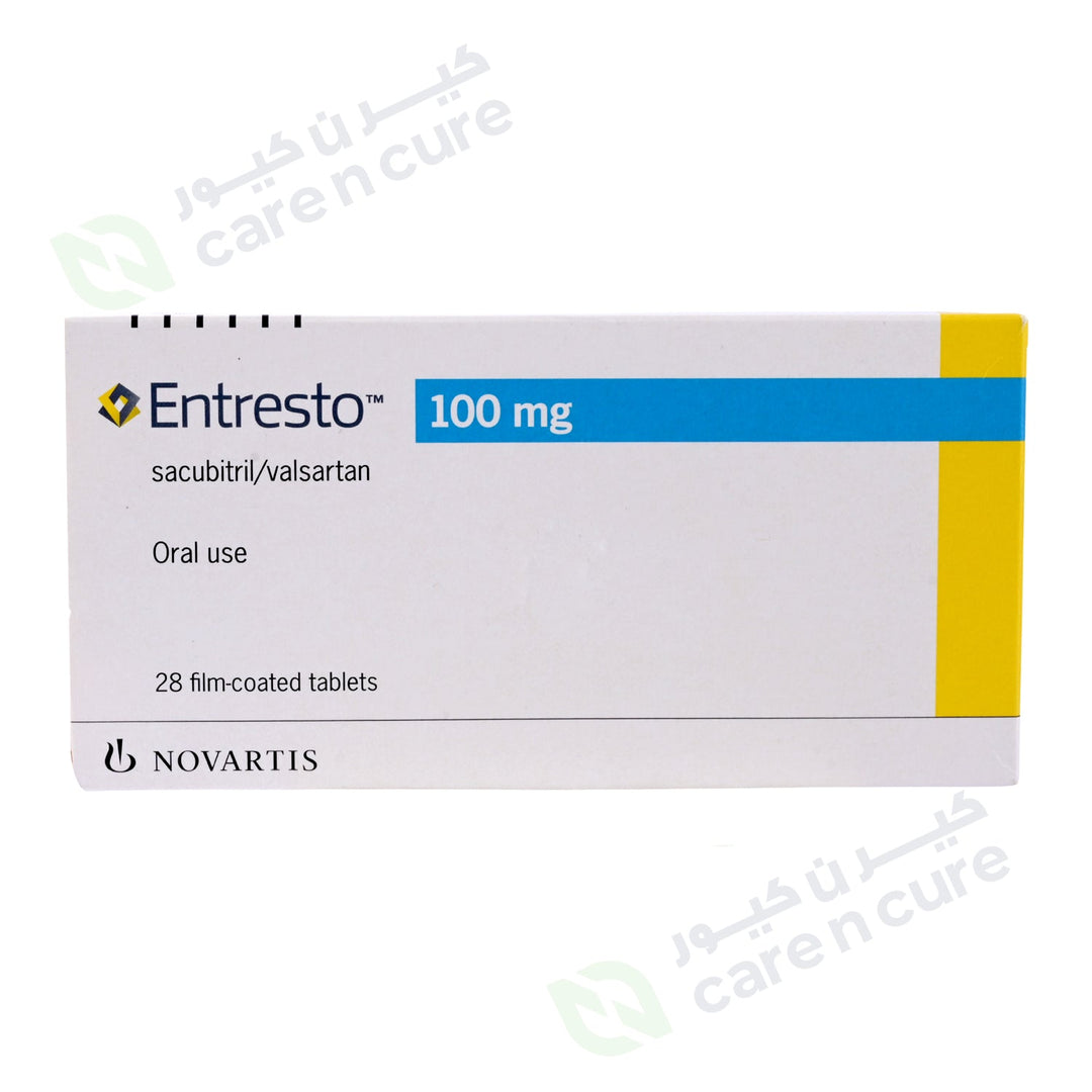 Entresto 100 mg Film Coated Tablet 28 Pieces