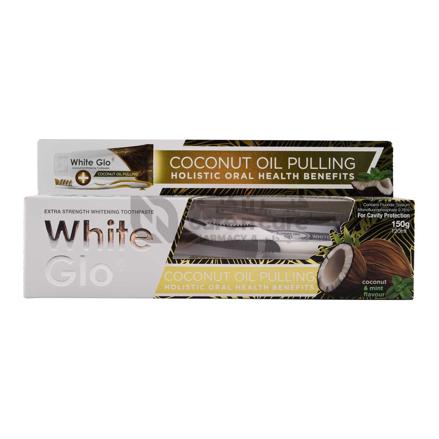 White Glo Coconut Oil Toothpaste