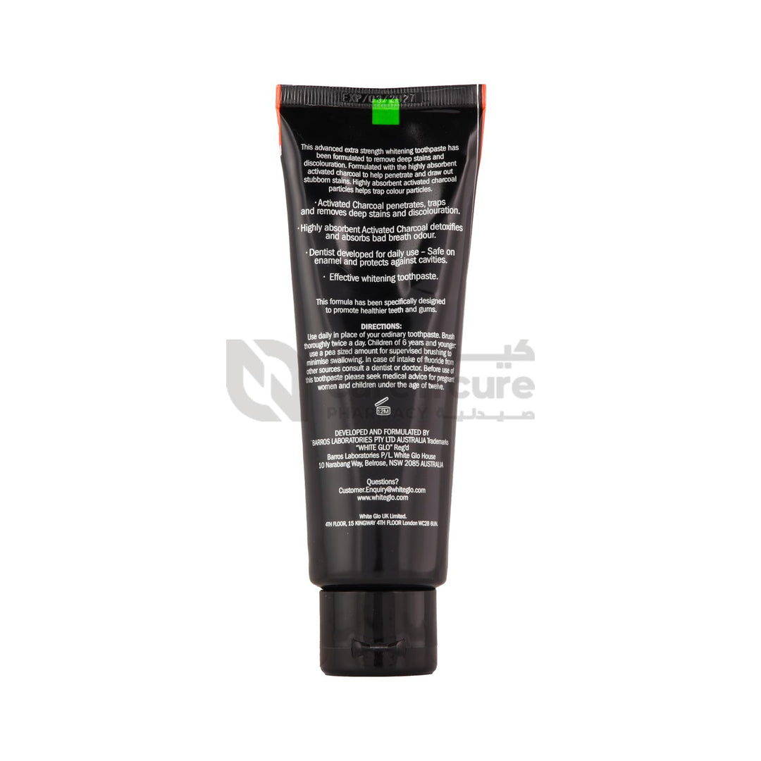 White Glo Charcoal Deep Stain Remover Toothpaste