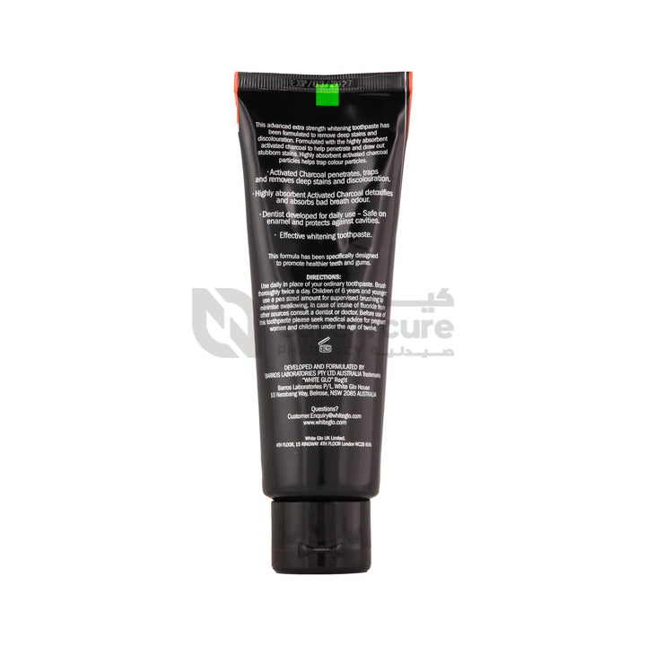 White Glo Charcoal Deep Stain Remover Toothpaste