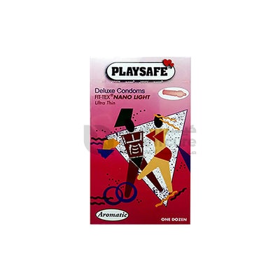 Playsafe Fit-Tex Nano Light Condom - 12 Pieces