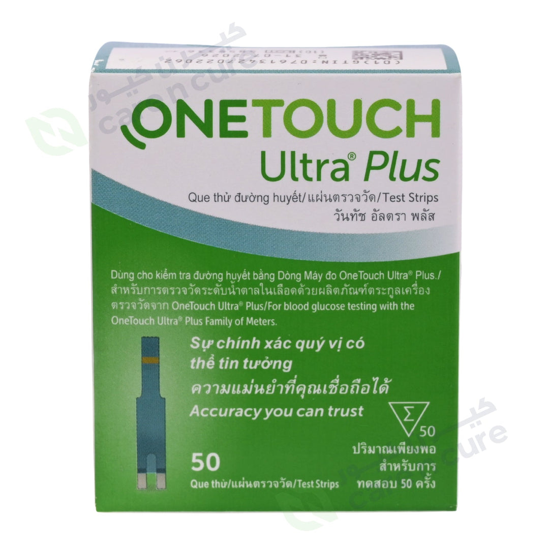 One Touch Ultra Plus Strip 50 Pieces