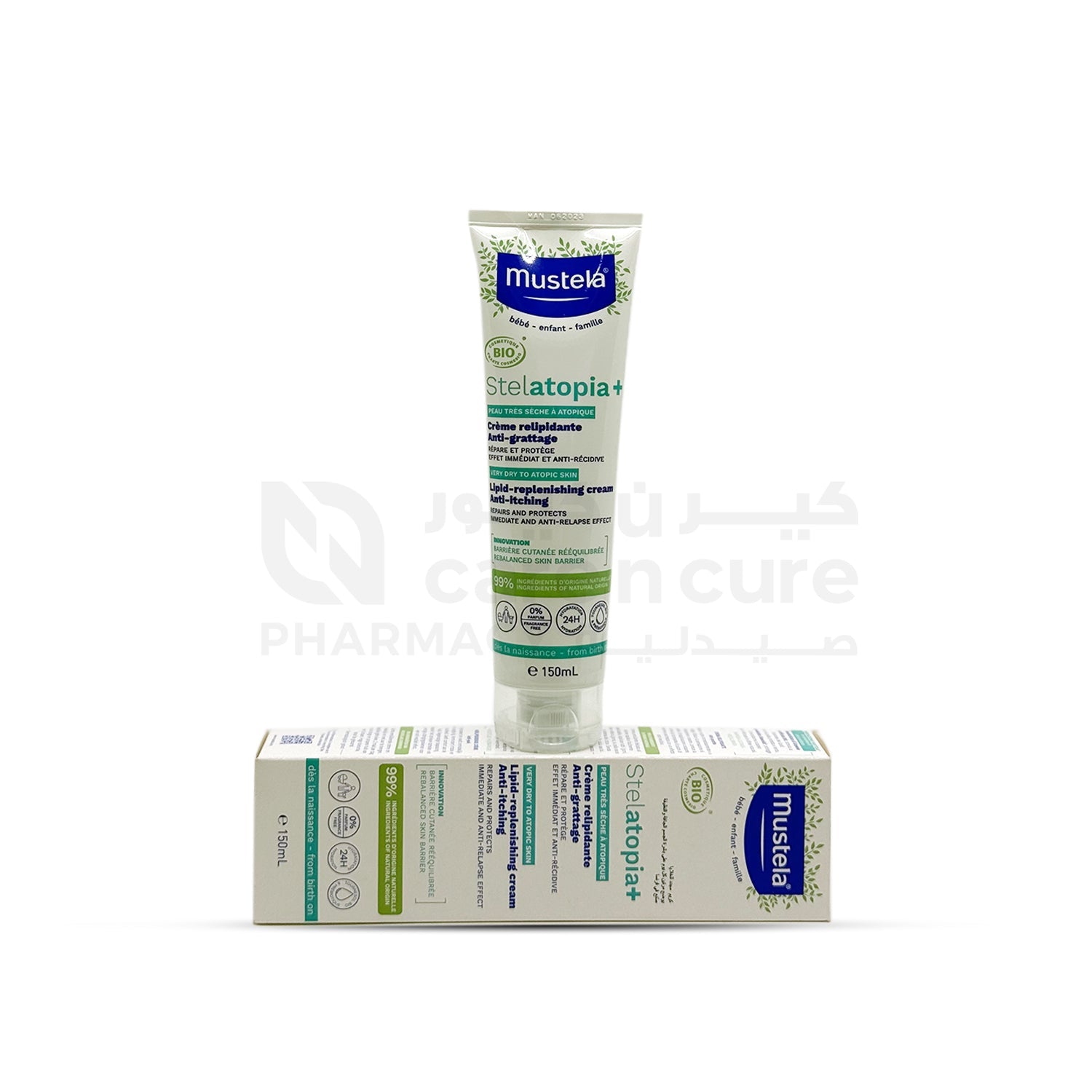 Buy Mustela Stelatopia Lipid Replenishing Cream 150 ml Online in