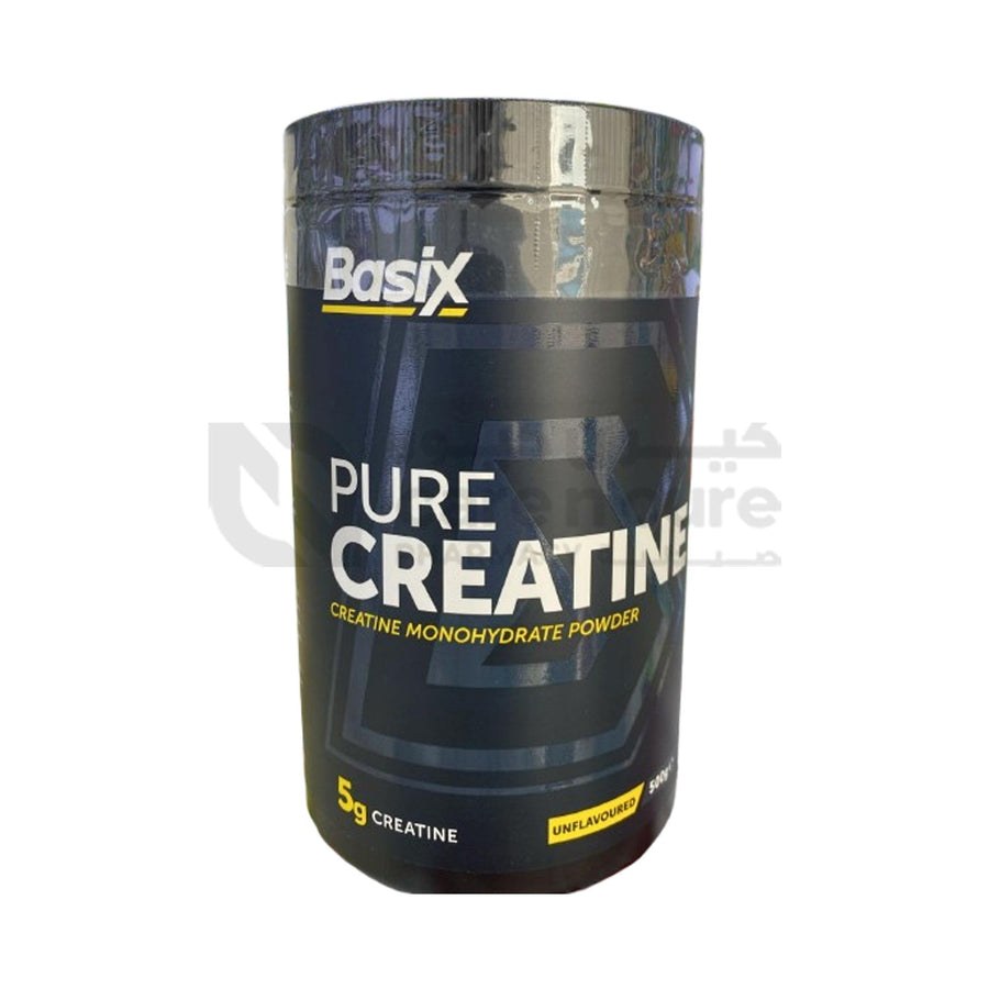 Basix Pure Creatine Monohydrate Unflavored 500 gm