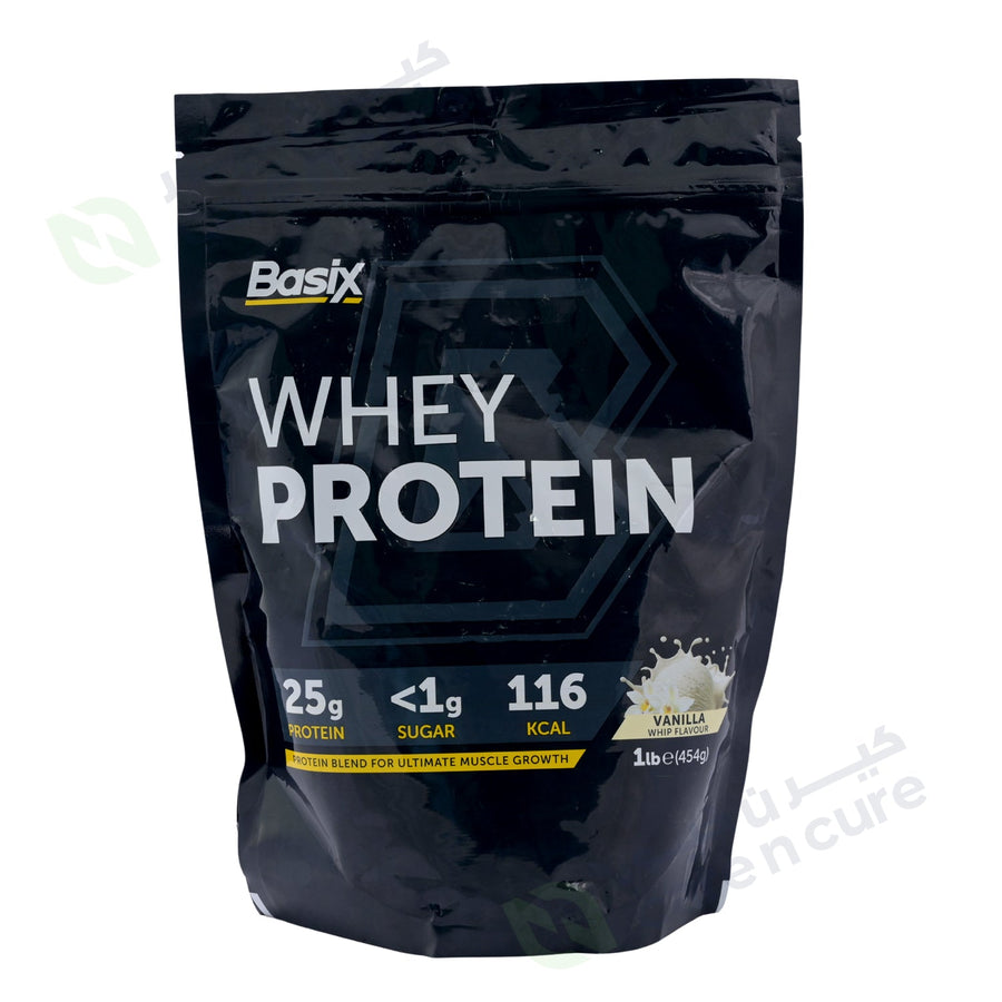 Basix Whey Protein Vanilla 1 Lb 454 gm