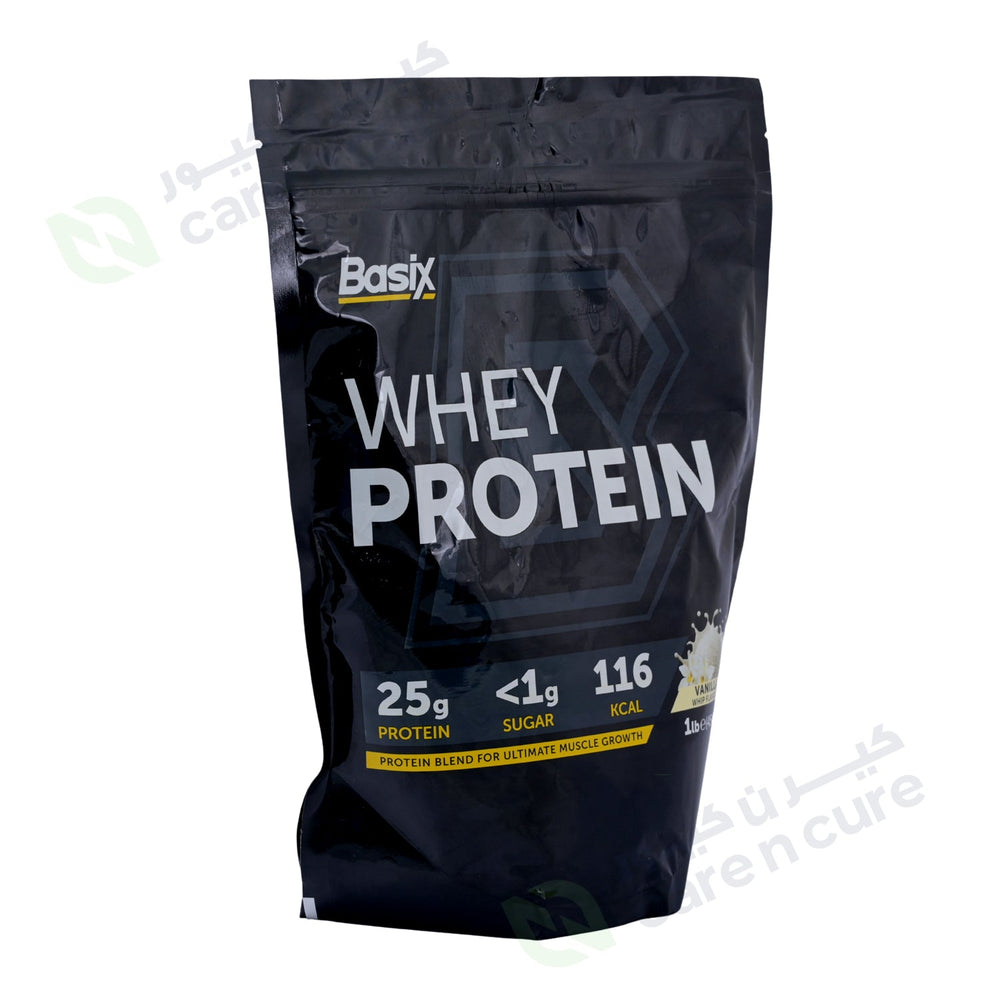 Basix Whey Protein Vanilla 1 Lb 454 gm