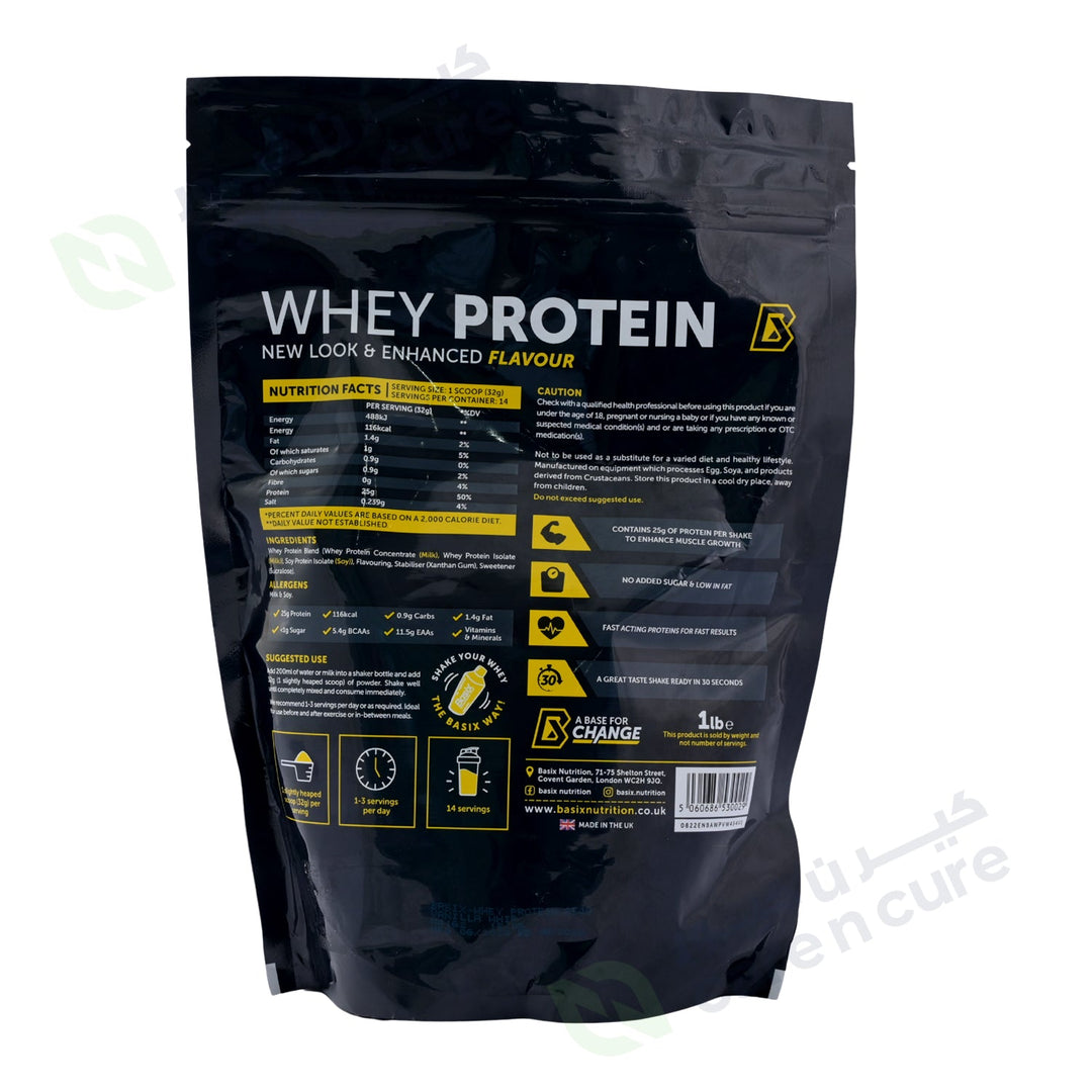 Basix Whey Protein Vanilla 1 Lb 454 gm