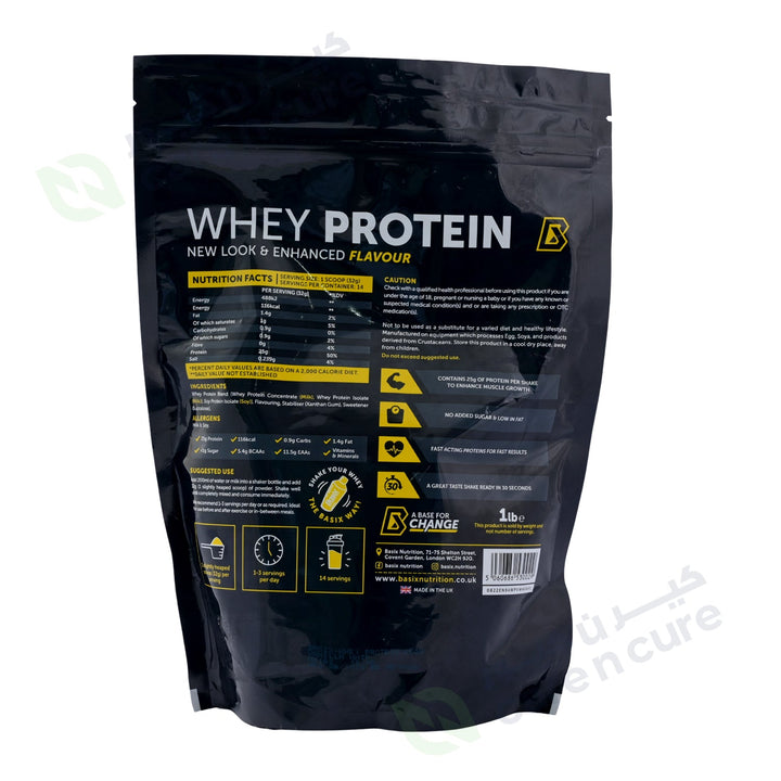 Basix Whey Protein Vanilla 1 Lb 454 gm