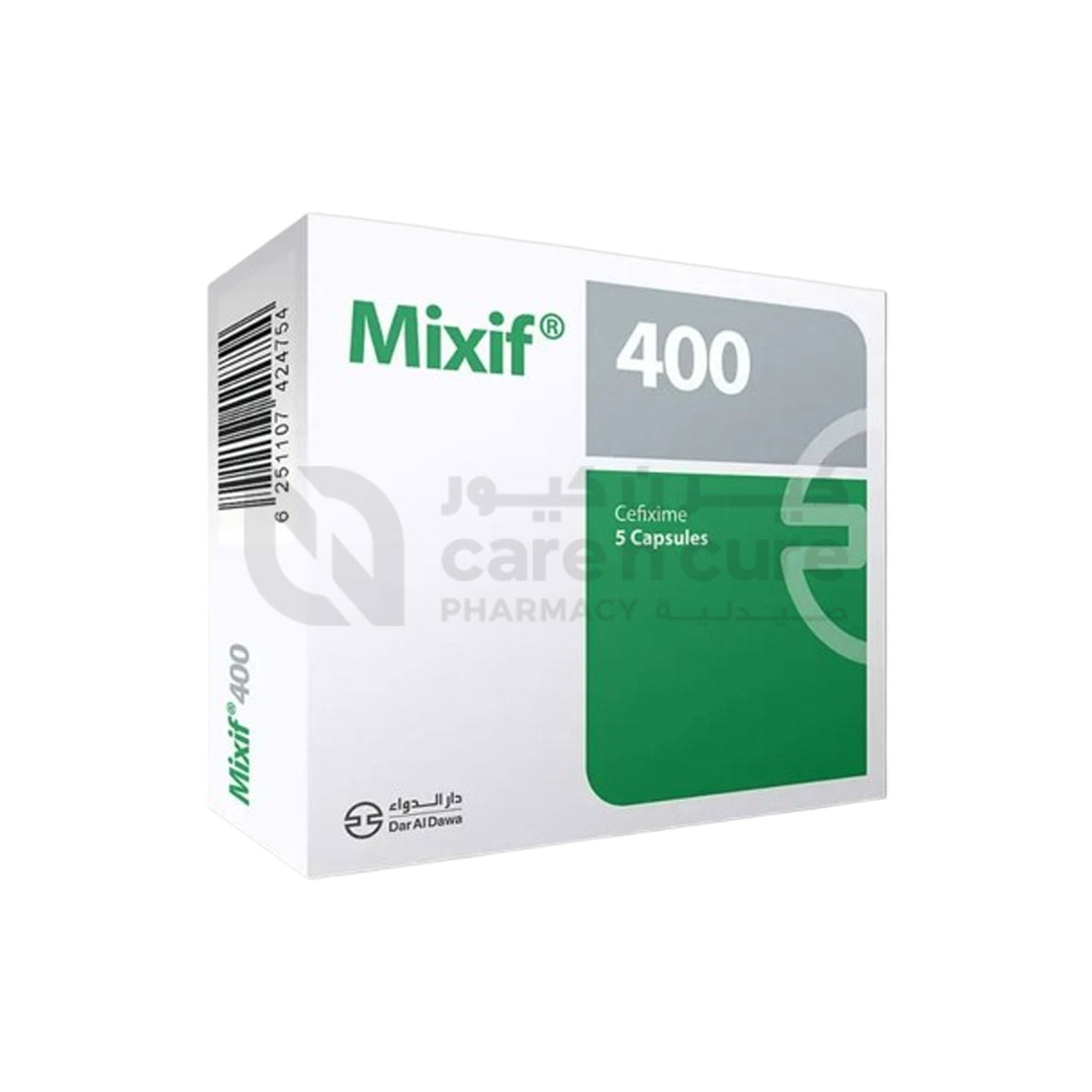 Mixif 400 mg Capsule 5 Pieces (Original Prescription Is Mandatory Upon Delivery)