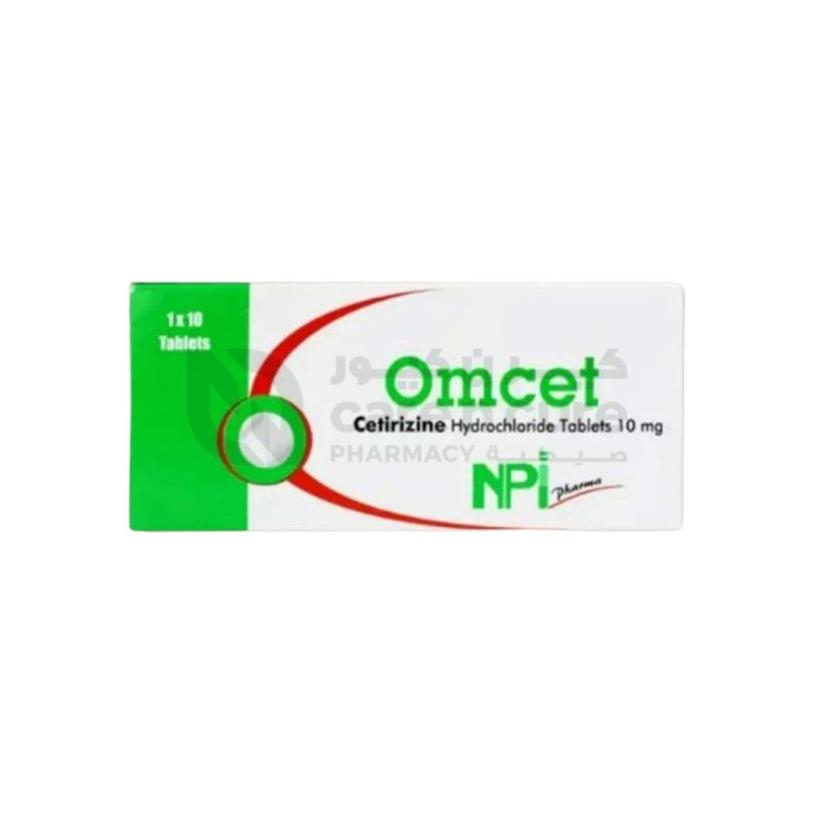 Omcet 10 mg Tablet 28 Pieces