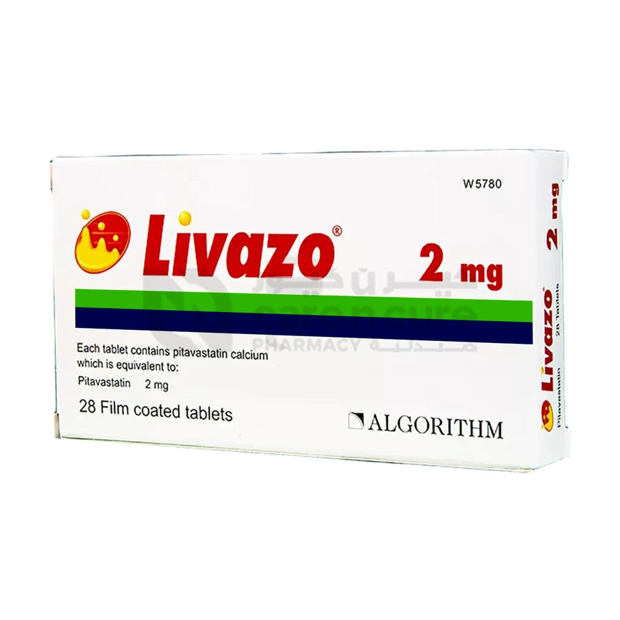 Livazo 2 mg Film Coated Tablet 28 Pieces