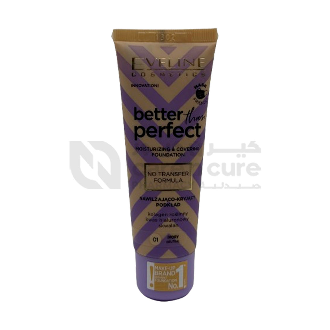 Eveline Better Than Perfect Foundation No 01 Ivory 30 ml