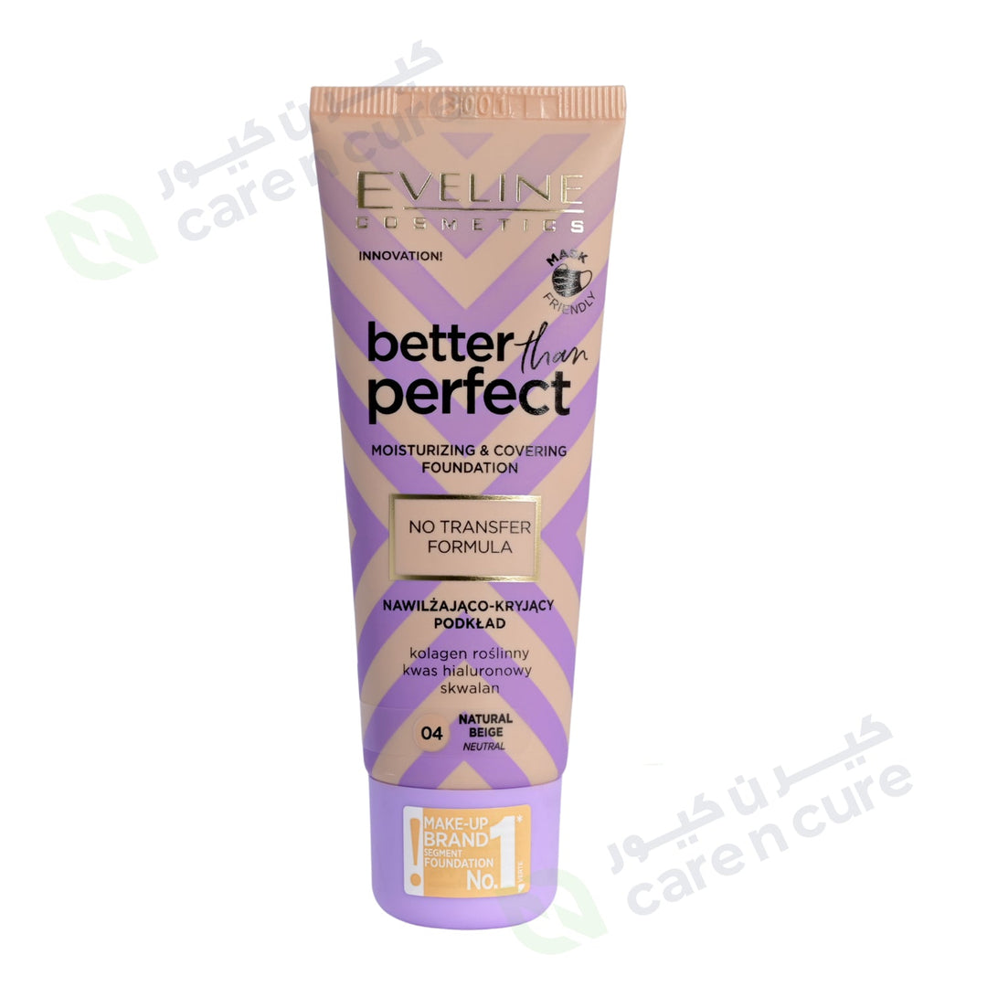 Eveline Better Than Perfect Foundation No 04 Natural Beige 30 ml