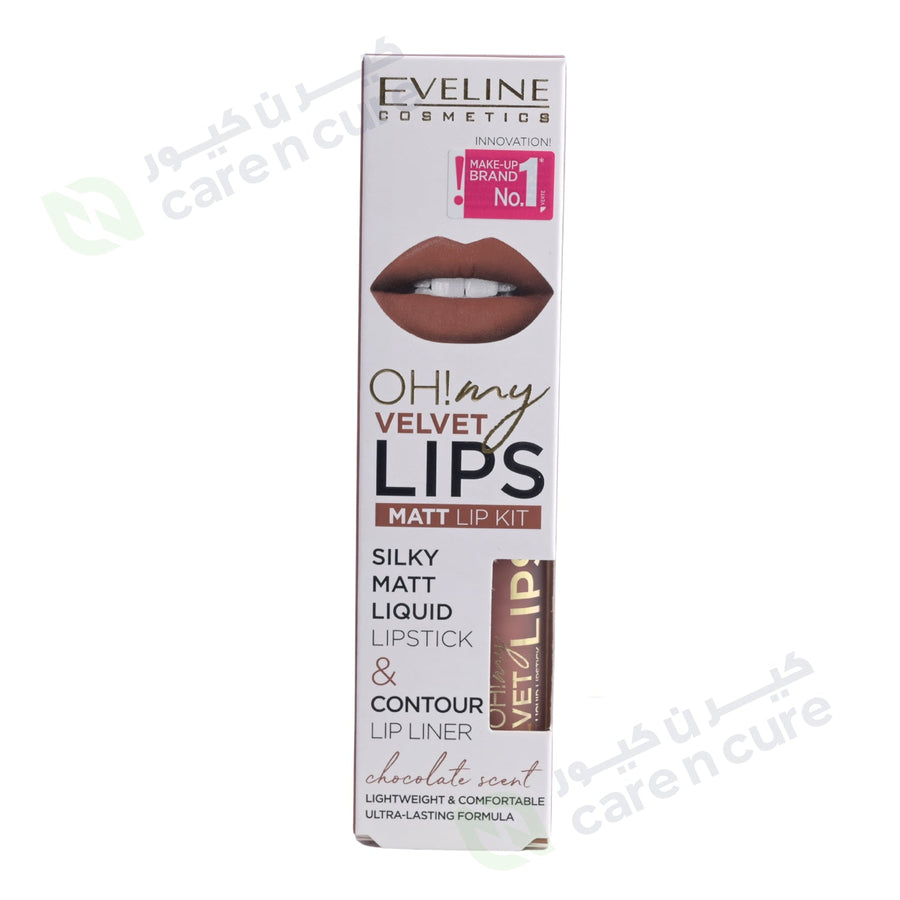 Eveline Oh My Lips Liquid Matt Lip And Lipstick Liner
