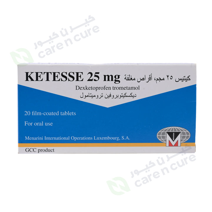 Ketesse 25mg Tablet 20 Pieces