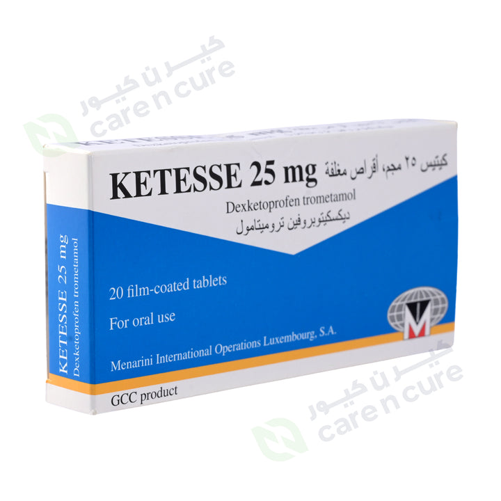 Ketesse 25mg Tablet 20 Pieces