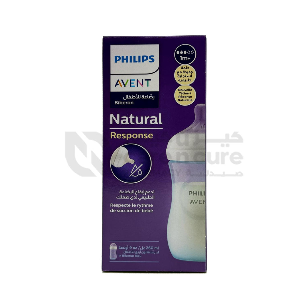 Philips Avent SCY903/21 Bottle Natural 3.0 9oz Blue 1 Piece