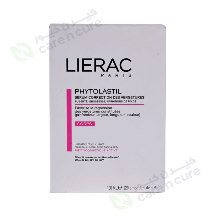 Lierac Phytolastil Stretch Mark Correction Serum 100ml (20 Ampoules)