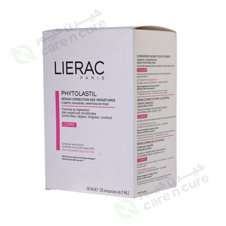 Lierac Phytolastil Stretch Mark Correction Serum 100ml (20 Ampoules)
