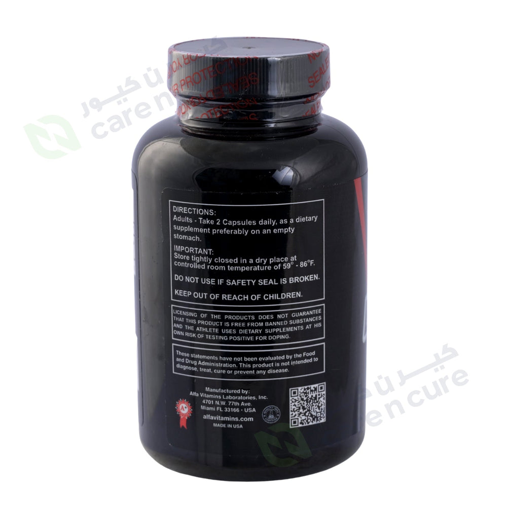 Alfa Sports Maximum L-Arginine 1000 mg Capsule 100 Pieces