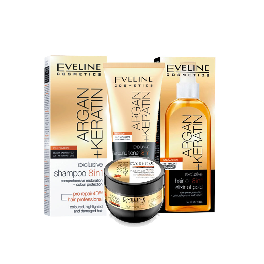 Ultimate Hair Repair Pack Argan & Keratin Perfection for Healthy Hair
