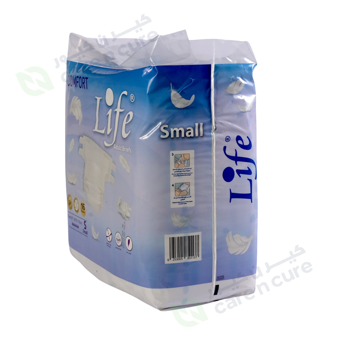 Life Adult Diapers Comfort 16 Small #1137