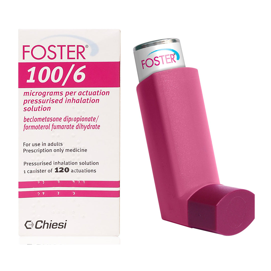 Foster Beclometasone Formoterol Inhaler