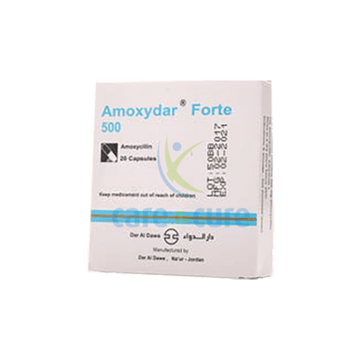 Amoxydar Forte 500mg Cap 20's (Original Prescription Is Mandatory Upon Delivery)