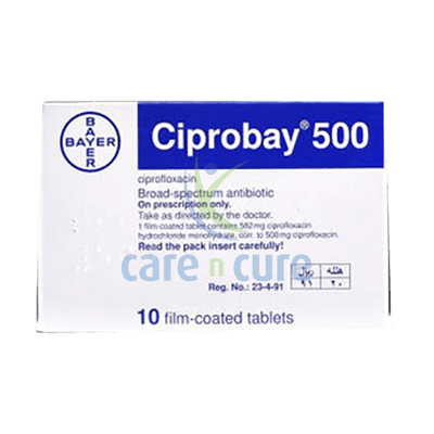Ciprobay 500mg Tablets 10S (Original Prescription Is Mandatory Upon Delivery)