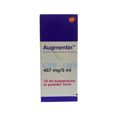Augmentin 457mg Susp 70ml [24] (Original Prescription Is Mandatory Upon Delivery)