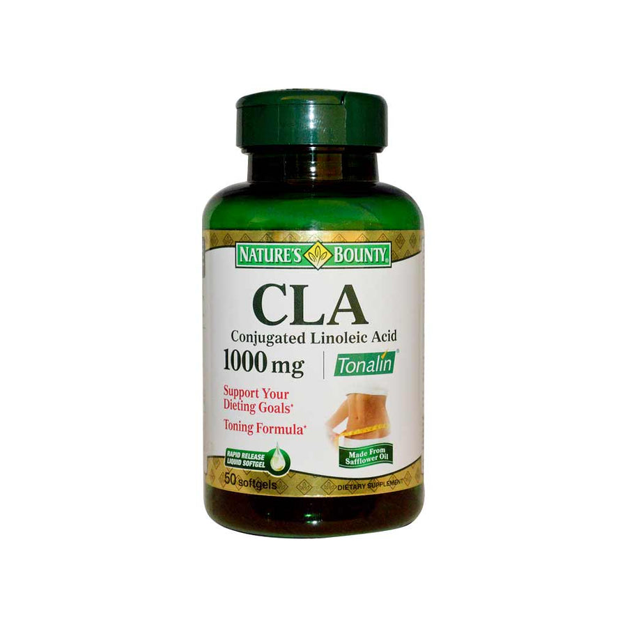 Nature's Bounty Cla Tonalin 1000 mg Soft Gels 50's