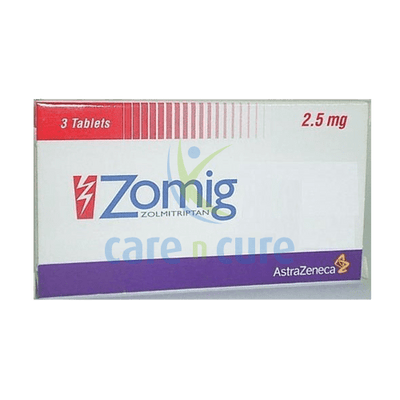 Zomig 2.5mg Tablets 3S